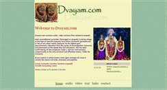 Desktop Screenshot of dvayam.com